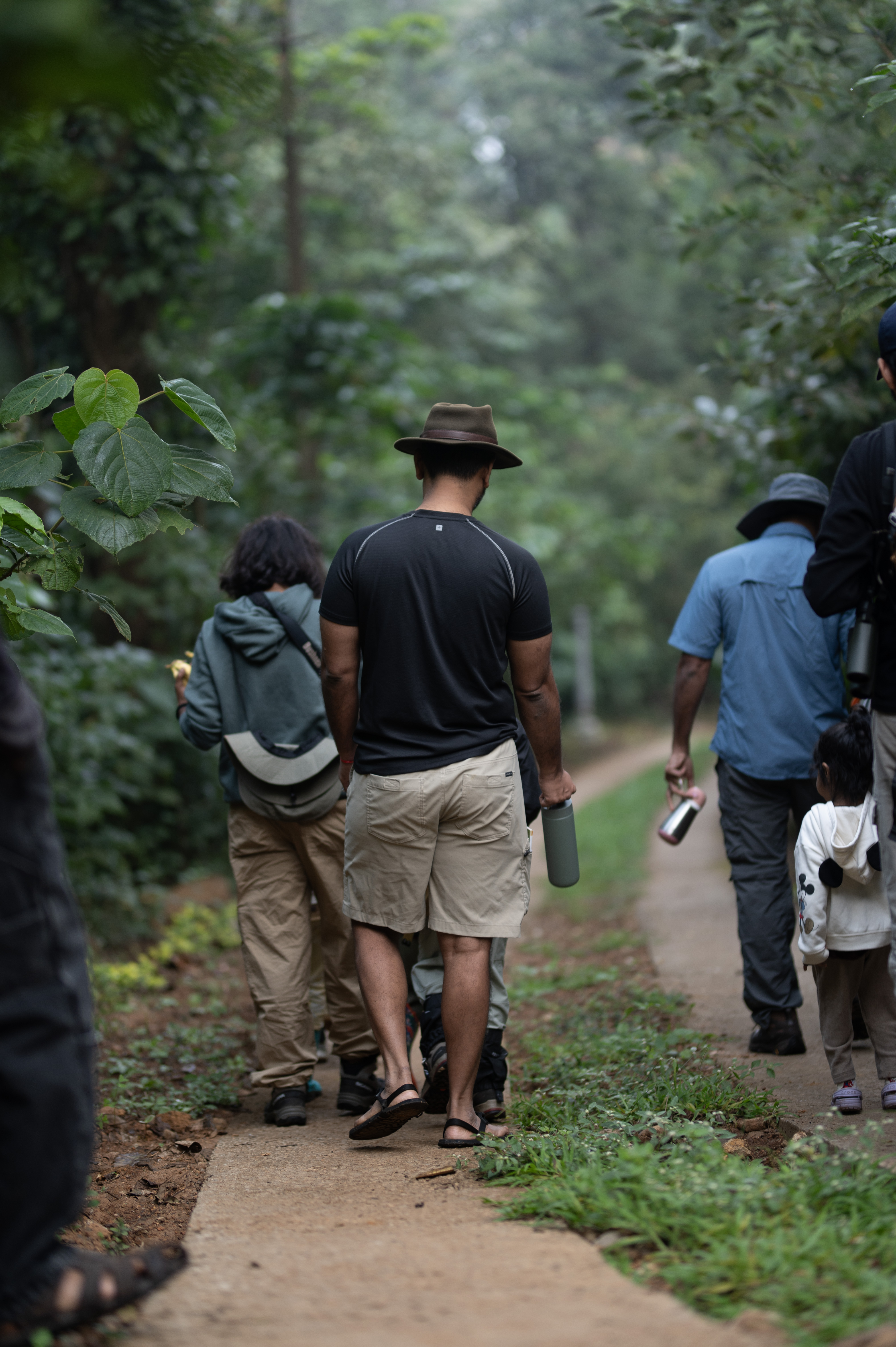 Sunith Reddy in wilderness - Beforest